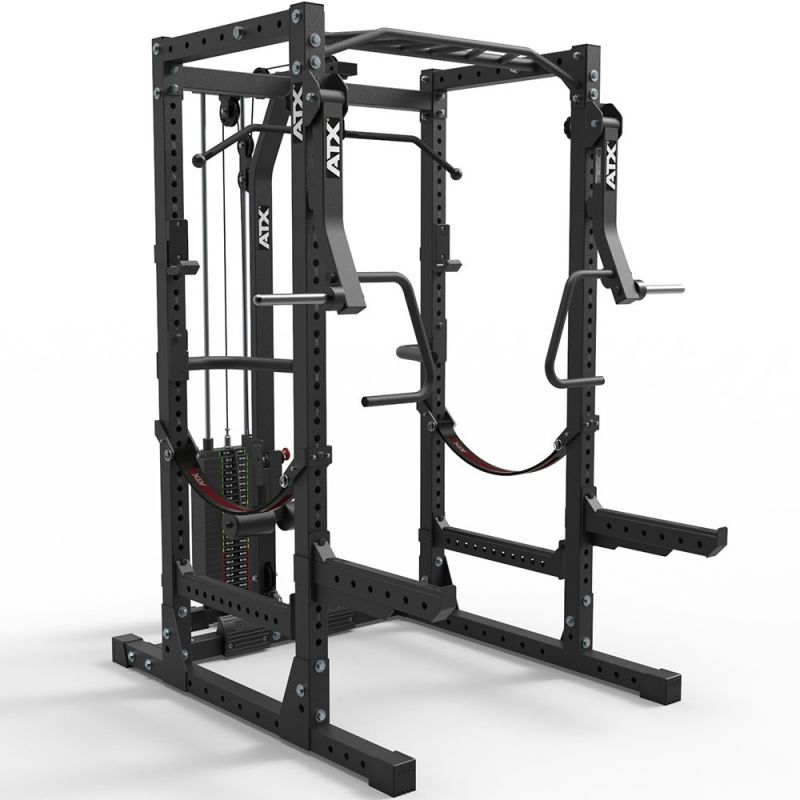 ATX Power Rack PRX720 + Lat Pulley met 115 kg Gewichtstapel Fitness