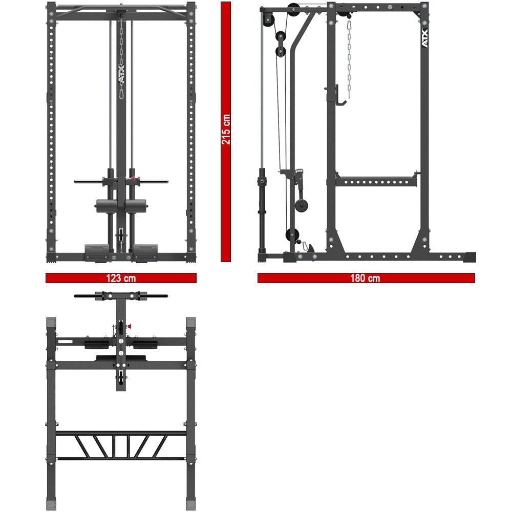 ATX Power Rack PRX720 + Lat Pulley V2 Fitness Seller