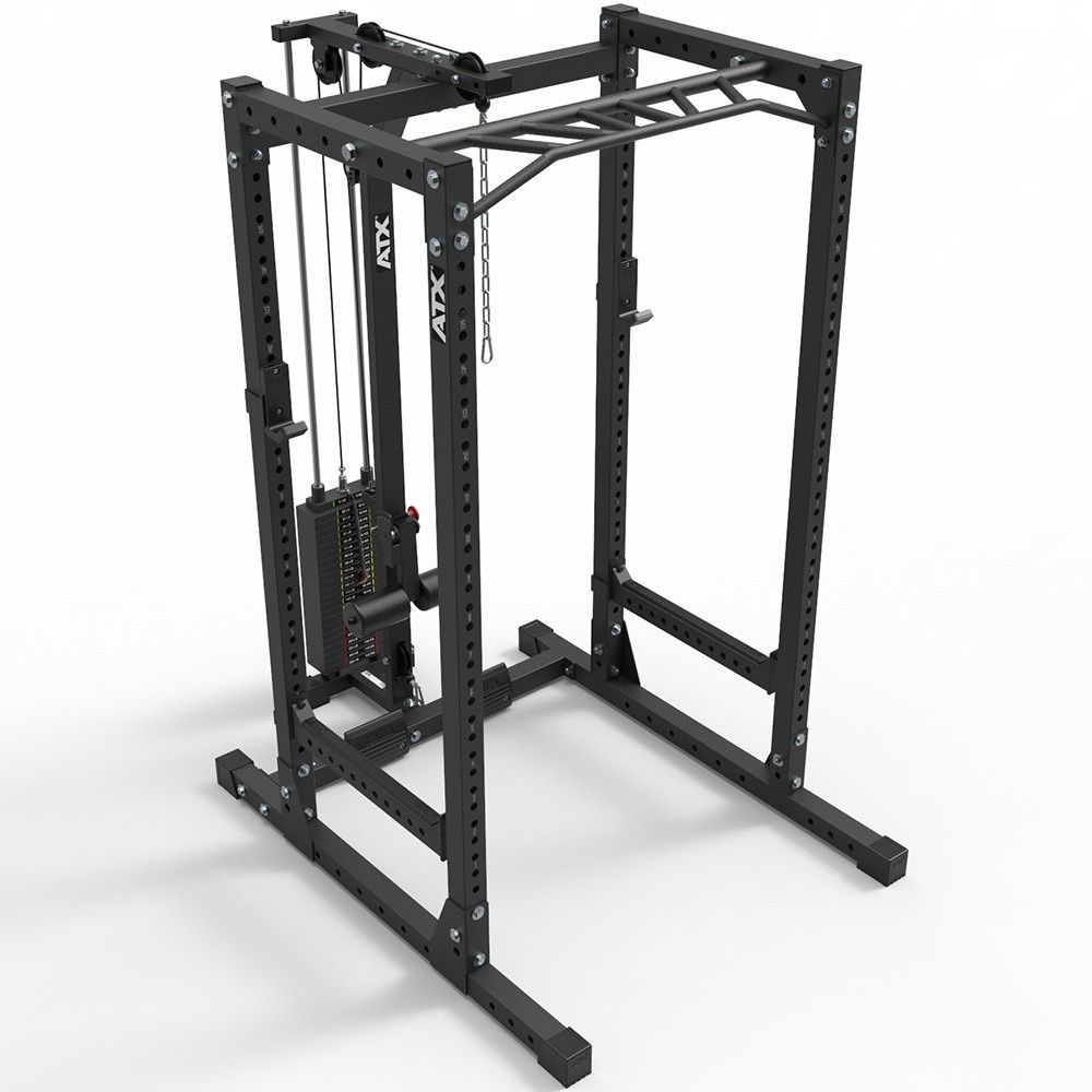 ATX Power Rack PRX720 + Lat Pulley met 115 kg Gewichtstapel Fitness