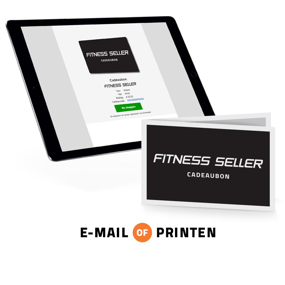 Komst Sta op Systematisch Geef een cadeaubon van Fitness Seller cadeau