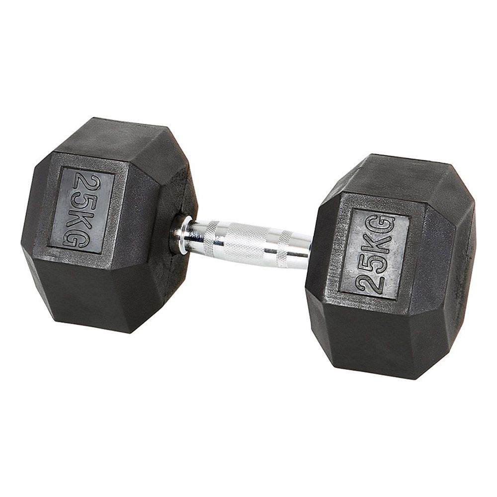 benzine complexiteit rommel Hex Dumbbells Rubber - Fitness Seller