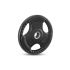 5 kg rubberen standaard grip halterschijf