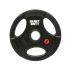 10 kg Heavy Duty rubberen olympische grip halterschijf 50 mm