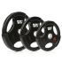 Heavy Duty rubberen olympische grip halterschijven