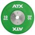 10 kg ATX Premium Bumper Plate - Groen