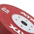 Details van de 25 kg ATX Premium Bumper Plate