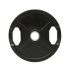 15 kg rubberen olympische grip halterschijf