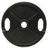 25 kg rubberen olympische grip halterschijf