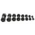 De Star Dumbbells hebben een mooie en gripvaste neopreen coating