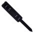 Enkel Strap - Leder zwart