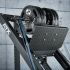 De ATX Classic Leg Press BPR-650 heeft een geïntegreerd kuitenblok onderaan de voetplaat