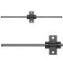 Deze adapter maakt het mogelijk om 30 mm halterschijven te gebruiken op de ATX Belt Squat Attachment