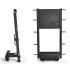 De ATX Hip Thruster kan rechtop worden geplaatst om ruimte te besparen