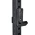Het ATX Wall Rack HRW-640 wordt geleverd met J-hooks met rubberen bescherming