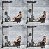 Diverse seated row varianten op de ATX Trinity Lat Machine LSW-850
