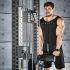 De bovenste kabel van de ATX Trinity Lat Machine LSW-850 kan ook worden gebruikt voor oefeningen zoals tricep press
