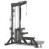 De ATX Trinity Lat Machine LSW-850 heeft uitgebreide verstelmogelijkheden voor de zitting, de voetsteunen en de startpositie van de kabel