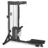 Door de voetsteunen van de ATX Trinity Lat Machine LSW-850 omhoog te positioneren kan de zitting liggend gebruikt worden