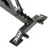 De wielen van ATX Warrior Multi Bench MBX-750 maakt het verplaatsen van de multi bench makkelijk