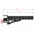 Afmetingen van de ATX Spotter Arms 65 cm