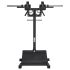 De stevige constructie van de ATX Squat Machine SQM-600 is belastbaar tot 250 kg