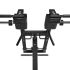 De handgrepen aan de voorzijde van de ATX Squat Machine SQM-600 maken onder andere Viking Press mogelijk