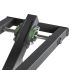 De kogelgelagerde hefarm van de ATX Squat Machine SQM-600 zorgt voor soepele bewegingen