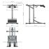 Afmetingen van de ATX Squat Machine SQM-600