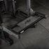 De ATX Utility Seat kan op de spotter arms voor het rack bevestigd worden