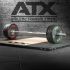 Het ATX Gewichthefplatform met olympische halterset