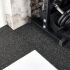 De Rubbermat 10 mm is perfect om te gebruiken als sportvloer of fitnessvloer