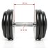 Afmetingen van de CHD Complete Set Gietijzer - 1 kg stappen