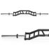 De ATX Cambered Swiss Bar maakt een effectieve training van de borst, rug, triceps en schouders mogelijk