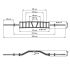 Afmetingen van de ATX Cambered Swiss Bar