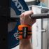 Fortex Wrist Wraps (Oranje) elastische polsbandage voor extra steun en stabiliteit van de polsen