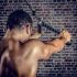 Dit triceps touw is gemaakt van sterke en duurzame nylon