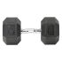 De Hex Dumbbells hebben geïntegreerde gewichtsaanduiding op elke dumbbell