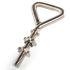De Kettlebell Handle is een verstelbare kettlebell handgreep voor 30 mm halterschijven