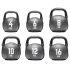 De Carbon Kettlebells zijn verkrijgbaar in gewichten van 4 kg tot 16 kg