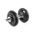 De Dumbbellstang Schroefdraad 35 cm is geschikt voor vrijwel alle 30 mm halterschijven