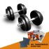 PE Dumbbell Set 2 x 10 kg