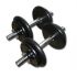 Rubberen Dumbbell Set 2 x 10kg