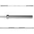 De Olympische halterstang 220 cm heeft een chromen coating