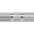 De knurling van de ATX Power Bar is voorzien van olympische en powerlifting markeringen