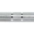 De ATX Olympic Bearing Barbell is voorzien van een gripvaste knurling