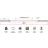 Afmetingen en eigenschappen van de ATX Raptor Squat Bar