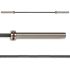 De ATX Powerlifting Training Bar heeft center knurl en een zwart-chromen coating