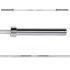 Olympische ECO Halterstang 205 cm met draaiende uiteinden en antislip ribbels