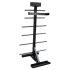 Aerobics Halterstandaard voor 20 sets - zwart