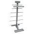 Aerobics Halterstandaard voor 20 sets - zilver